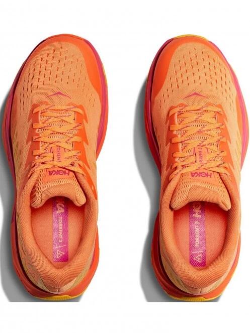 Hoka W'S Torrent 3 női terepfutó cipő narancssárga színben 7