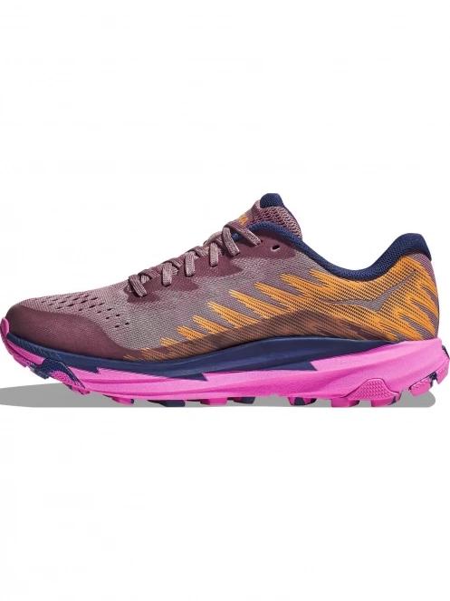 Hoka Torrent 3 női terepfutó cipő lila színben 5