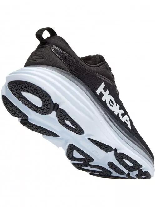 Hoka BONDI 8 női futócipő fekete színben 3