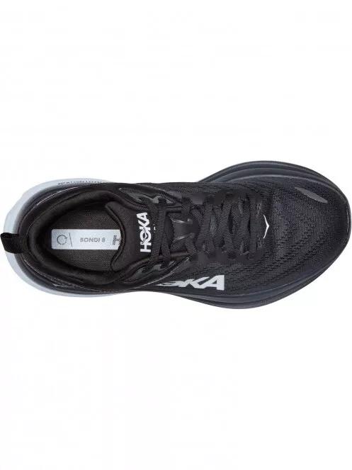 Hoka BONDI 8 női futócipő fekete színben 4