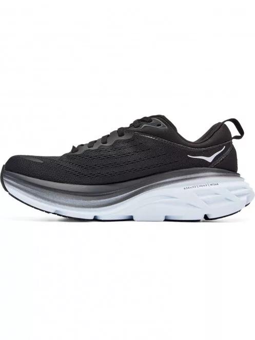 Hoka BONDI 8 női futócipő fekete színben 6