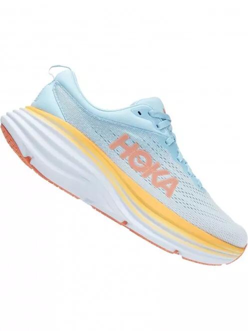 Hoka BONDI 8 női futócipő világoskék színben 2