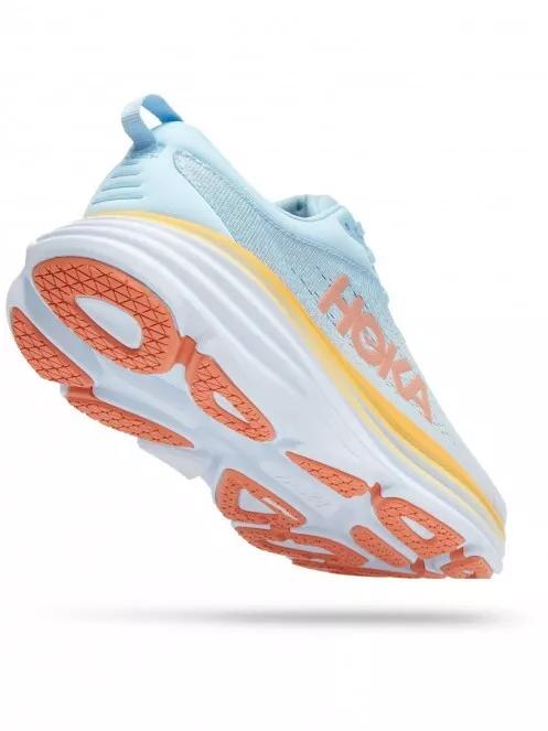 Hoka BONDI 8 női futócipő világoskék színben 3