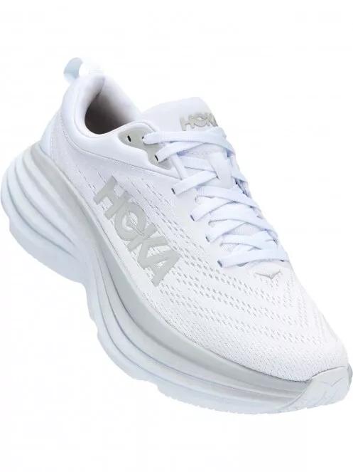Hoka BONDI 8 női futócipő fehér színben 2
