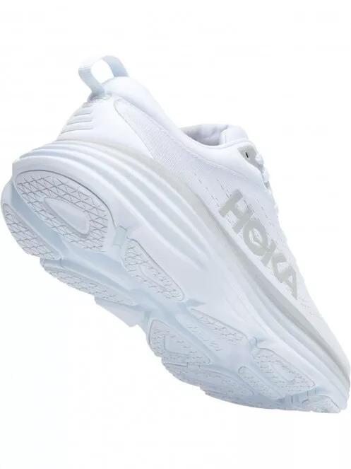 Hoka BONDI 8 női futócipő fehér színben 4