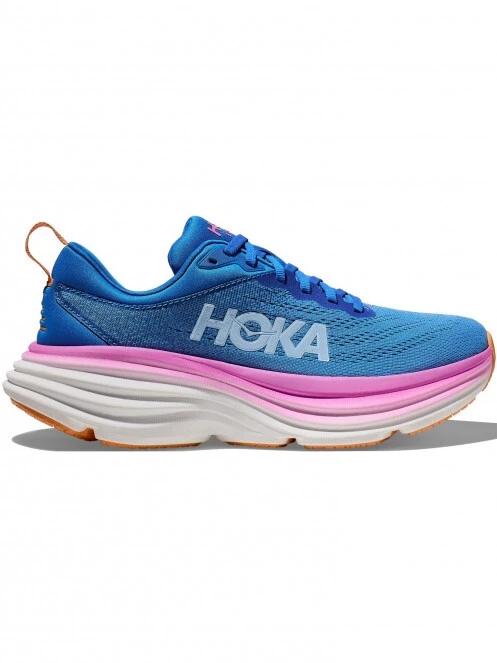 Hoka W'S Bondi 8 női terepfutó cipő kék színben 2