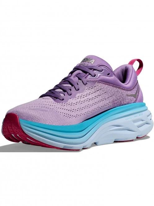 Hoka W'S Bondi 8 női terepfutó cipő lila színben 3