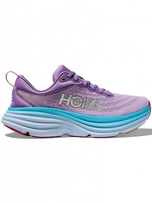 Hoka W'S Bondi 8 női terepfutó cipő lila színben 4