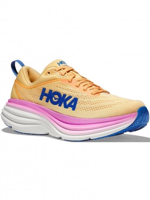 Hoka W'S Bondi 8 női terepfutó cipő narancssárga színben 2