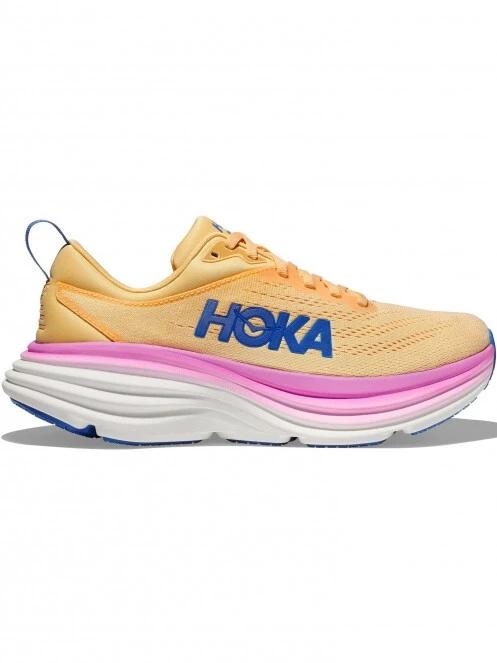 Hoka W'S Bondi 8 női terepfutó cipő narancssárga színben 3