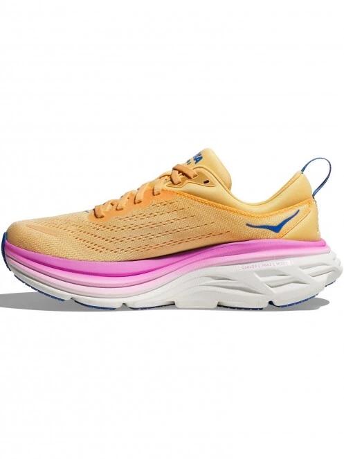 Hoka W'S Bondi 8 női terepfutó cipő narancssárga színben 4