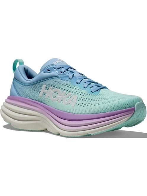 Hoka Bondi 8 női terepfutó cipő kék színben 2