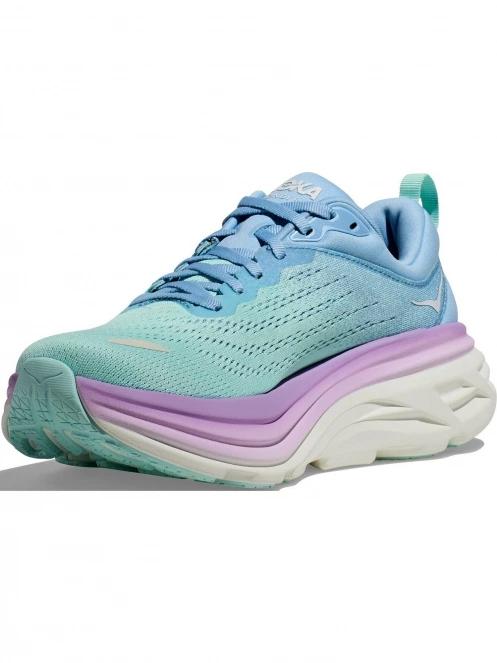 Hoka Bondi 8 női terepfutó cipő kék színben 3
