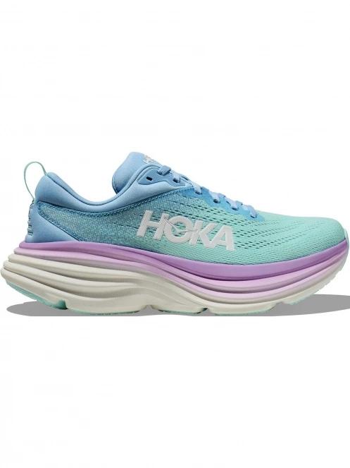 Hoka Bondi 8 női terepfutó cipő kék színben 4