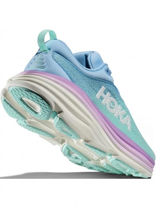 Hoka Bondi 8 női terepfutó cipő kék színben 6