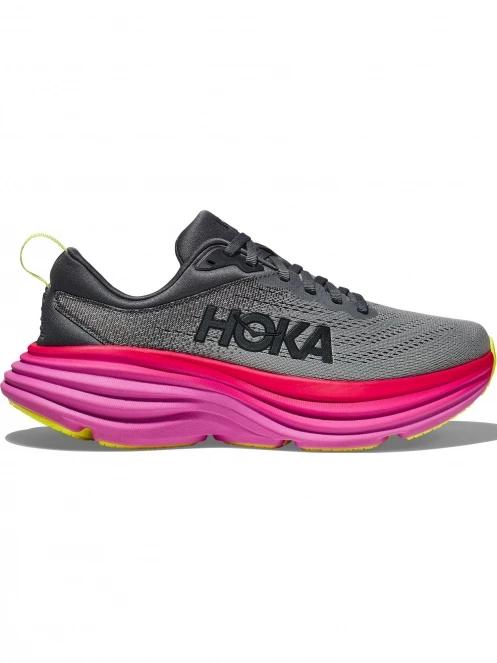 Hoka Bondi 8 női terepfutó cipő rózsaszín színben 4