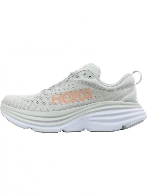 Hoka Bondi 8 női terepfutó cipő szürke színben 3