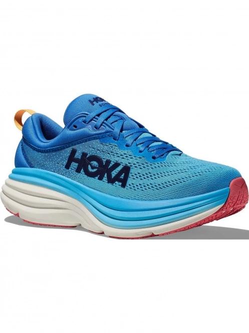 Hoka Bondi 8 női aszfalt futócipő kék színben 2