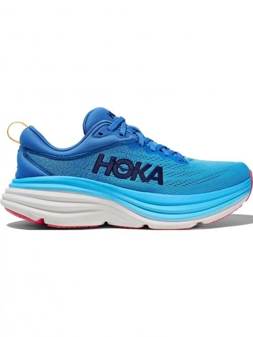 Hoka Bondi 8 női aszfalt futócipő kék színben 4