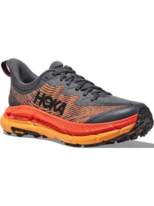 Hoka Mafate Speed 4 férfi terepfutó cipő narancssárga színben 2