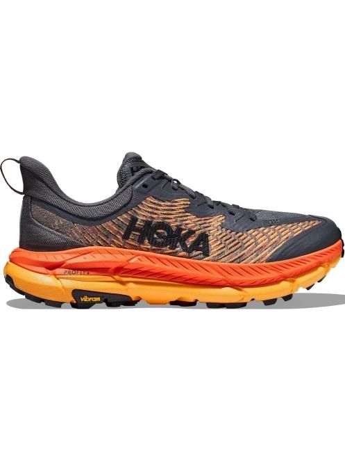 Hoka Mafate Speed 4 férfi terepfutó cipő narancssárga színben 4