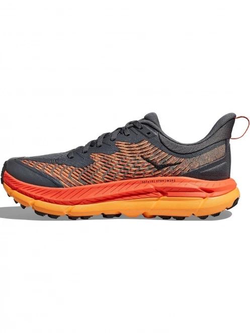 Hoka Mafate Speed 4 férfi terepfutó cipő narancssárga színben 5