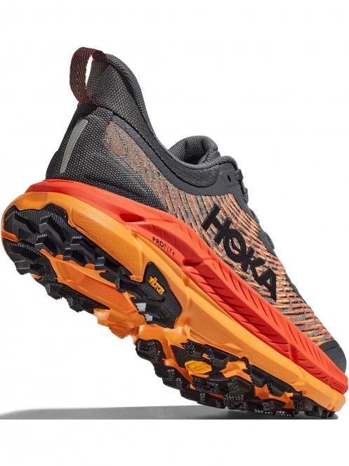 Hoka Mafate Speed 4 férfi terepfutó cipő narancssárga színben 6
