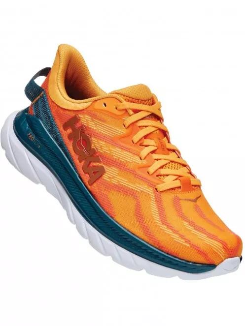 Hoka Mach Supersonic férfi futócipő narancssárga színben 2