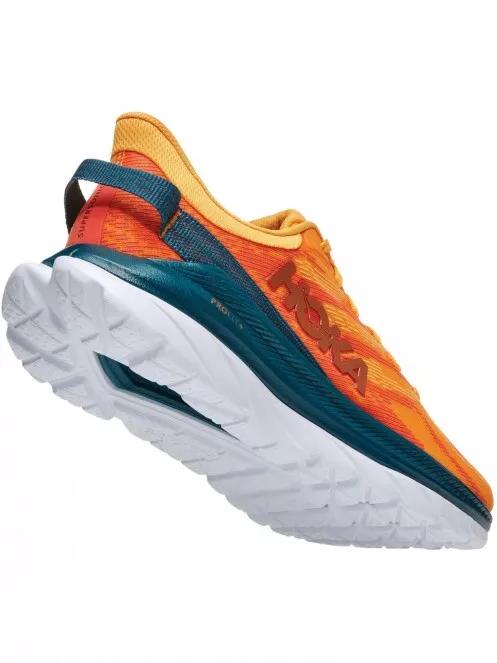 Hoka Mach Supersonic férfi futócipő narancssárga színben 4