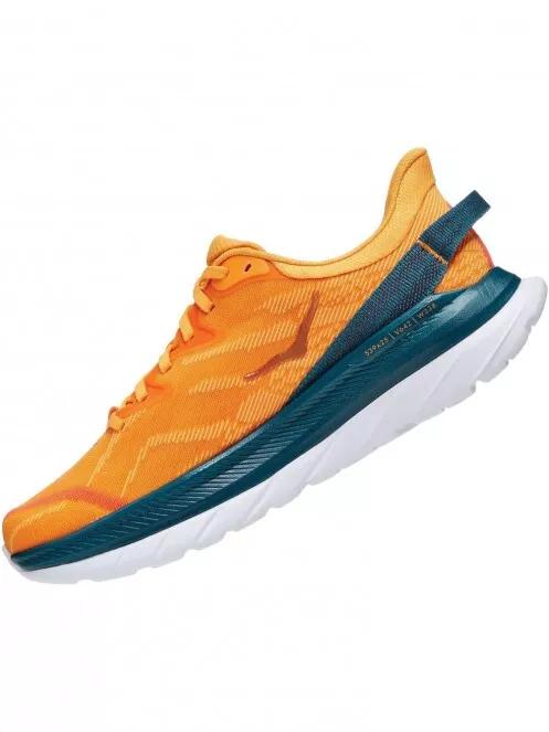 Hoka Mach Supersonic férfi futócipő narancssárga színben 5
