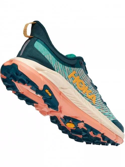 Hoka MAFATE SPEED 4 női futócipő zöld színben 4