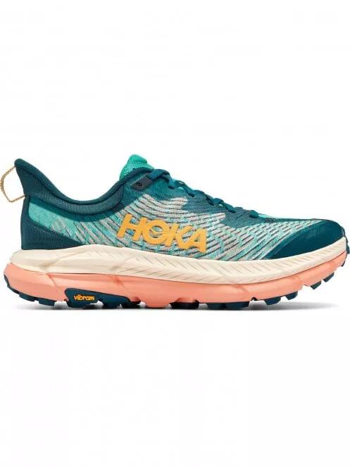 Hoka MAFATE SPEED 4 női futócipő zöld színben 8
