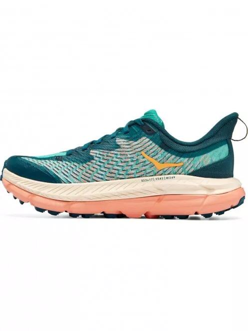Hoka MAFATE SPEED 4 női futócipő zöld színben 9