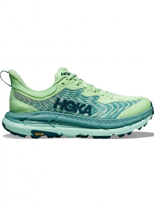 Hoka Mafate Speed 4 női terepfutó cipő zöld színben 4