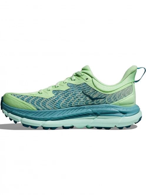 Hoka Mafate Speed 4 női terepfutó cipő zöld színben 5