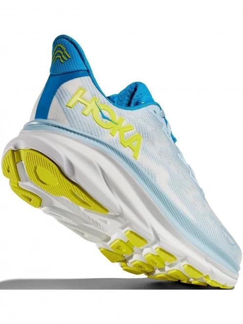 Hoka Clifton 9 Wide férfi futócipő világoskék színben 6