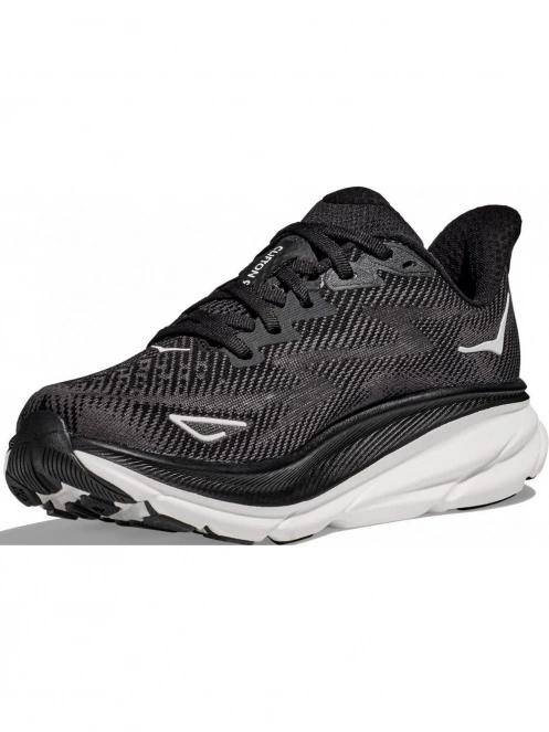 Hoka Clifton 9 Wide férfi futócipő fekete színben 4