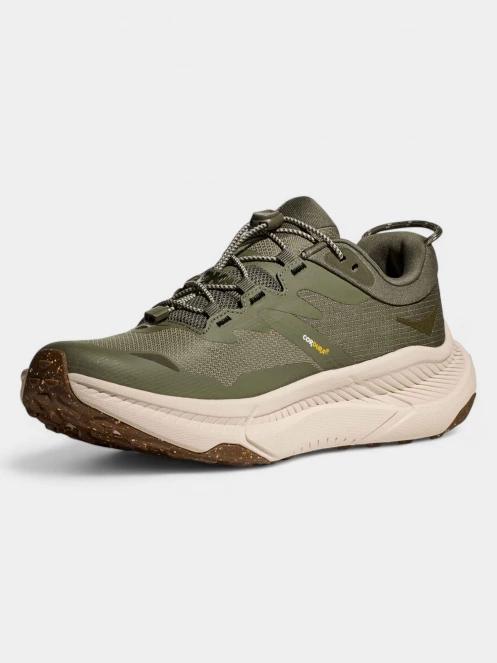 Hoka Transport GTX férfi túrabakancs zöld színben 4