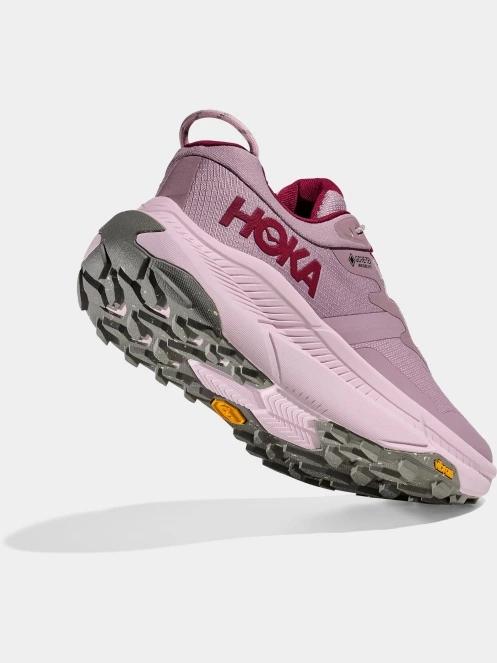 Hoka Transport GTX női vízhatlan multisport cipő rózsaszín színben 6