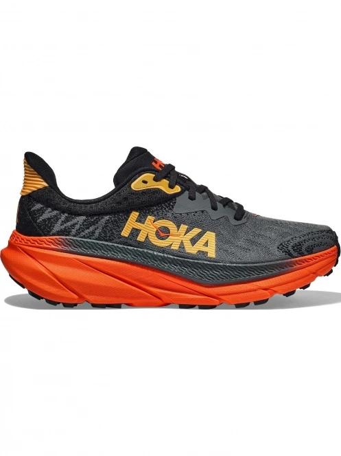 Hoka Challenger ATR 7 férfi terepfutó cipő fekete színben 4