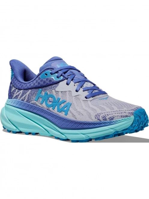 Hoka Challenger 7 női terepfutó cipő kék színben 2