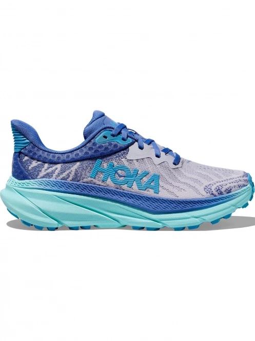 Hoka Challenger 7 női terepfutó cipő kék színben 4