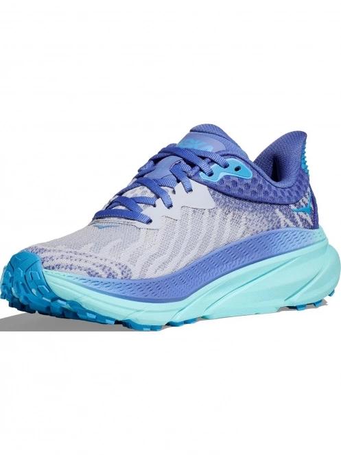 Hoka Challenger 7 női terepfutó cipő kék színben 5