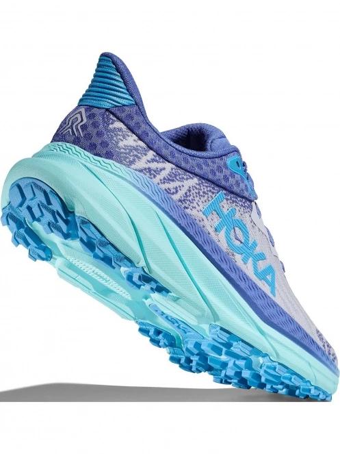Hoka Challenger 7 női terepfutó cipő kék színben 6