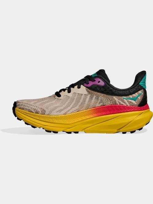 Hoka Challanger 7 női terepfutó cipő homok színben 4