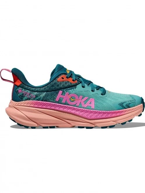 Hoka Challenger ATR 7 GTX női terepfutó cipő kék színben 2