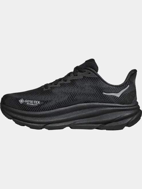 Hoka Clifton 9 GTX férfi aszfalt futócipő fekete színben 4