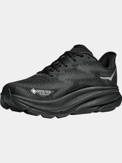 Hoka Clifton 9 GTX férfi aszfalt futócipő fekete színben 5