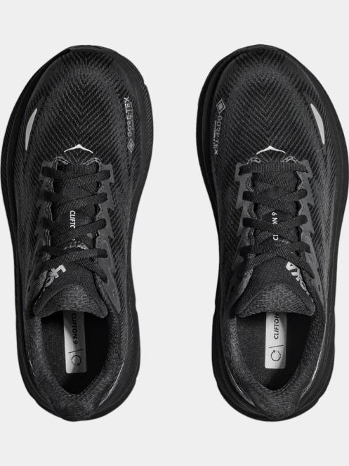 Hoka Clifton 9 GTX férfi aszfalt futócipő fekete színben 8