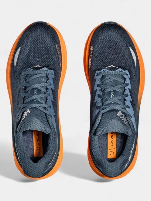 Hoka Clifton 9 GTX férfi aszfalt futócipő sötétkék színben 8
